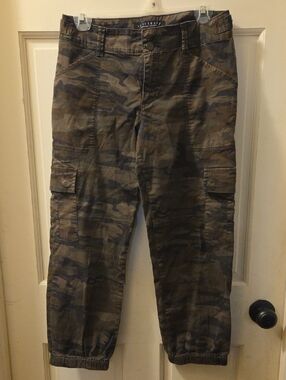 Sanctuary Olive Camo Cargo Pants